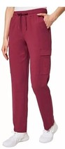 Mondetta Women&#39;s Cargo Pocket Straight Leg Pants Tibetan Red Size Large NEW - $12.81