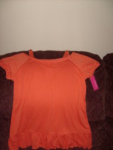 Xhilaration Orange w/Gems Shirt Size Xl Girls New Last One Htf - £12.25 GBP