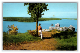 A Scenic View of the Ozarks Overlook Postcard Posted 1991 - £3.84 GBP
