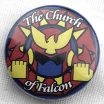 The Church Of Falcon Anime Pin Button Pinback - £8.59 GBP