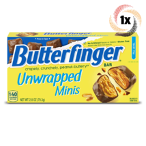 1x Pack | Butterfinger Unwrapped Minis Crunchy Peanut Butter Theater Box | 2.8oz - £7.11 GBP