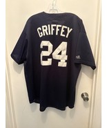 Majestic Diamond Collection KEN GRIFFEY JR Seattle Mariners Authentic Je... - $103.01 CAD