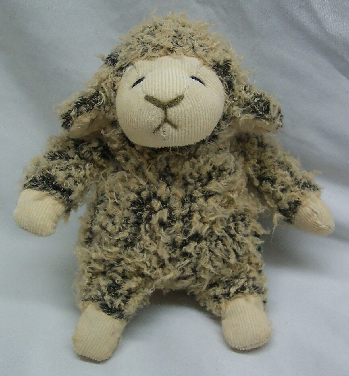 VERY CUTE CORDUROY LAMB 4&quot; Plush STUFFED ANIMAL Toy - $14.85