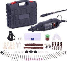 Rotary Tool Kit with Keyless Chuck and Flex Shaft - 140pcs Accessories Variable - £22.14 GBP