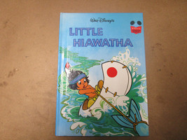 Walt Disney Presents Little Hiawatha 1978 Book Club Edition 1st Print Hardcover - £7.73 GBP