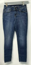 Old Navy Blue Denim Jeans Curvy Profile Women&#39;s Size 0 Petite - £13.97 GBP