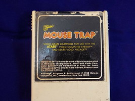 ATARI 2600 MOUSE TRAP GAME CARTRIDGE COLECO Retro Video Gaming System At... - $3.96