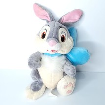 DISNEY Bambi THUMPER  Rabbit 11” plush stuffed animal Blue Bow Easter Bunny - £18.76 GBP