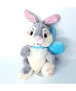 DISNEY Bambi THUMPER  Rabbit 11” plush stuffed animal Blue Bow Easter Bunny - £18.67 GBP