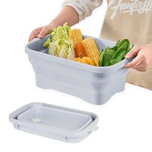 Collapsible Dish Pans, 2Gal (7.5L) Capacity, Plastic Dish Tub Dishpan For Kitche - £22.35 GBP