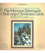 Mormon Tabernacle Choir - Sings Christmas Carols - CBS Masterworks - XM ... - $54.60 CAD
