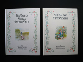 Lot of 2 Beatrix Potter Books  Jemima Puddle -Duck &amp; The Tail Of Pete Rabbit - £6.26 GBP
