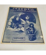 Farewell (Aloha Oe) by H.M. Queen Liliuokalani Sheet Music - £8.75 GBP