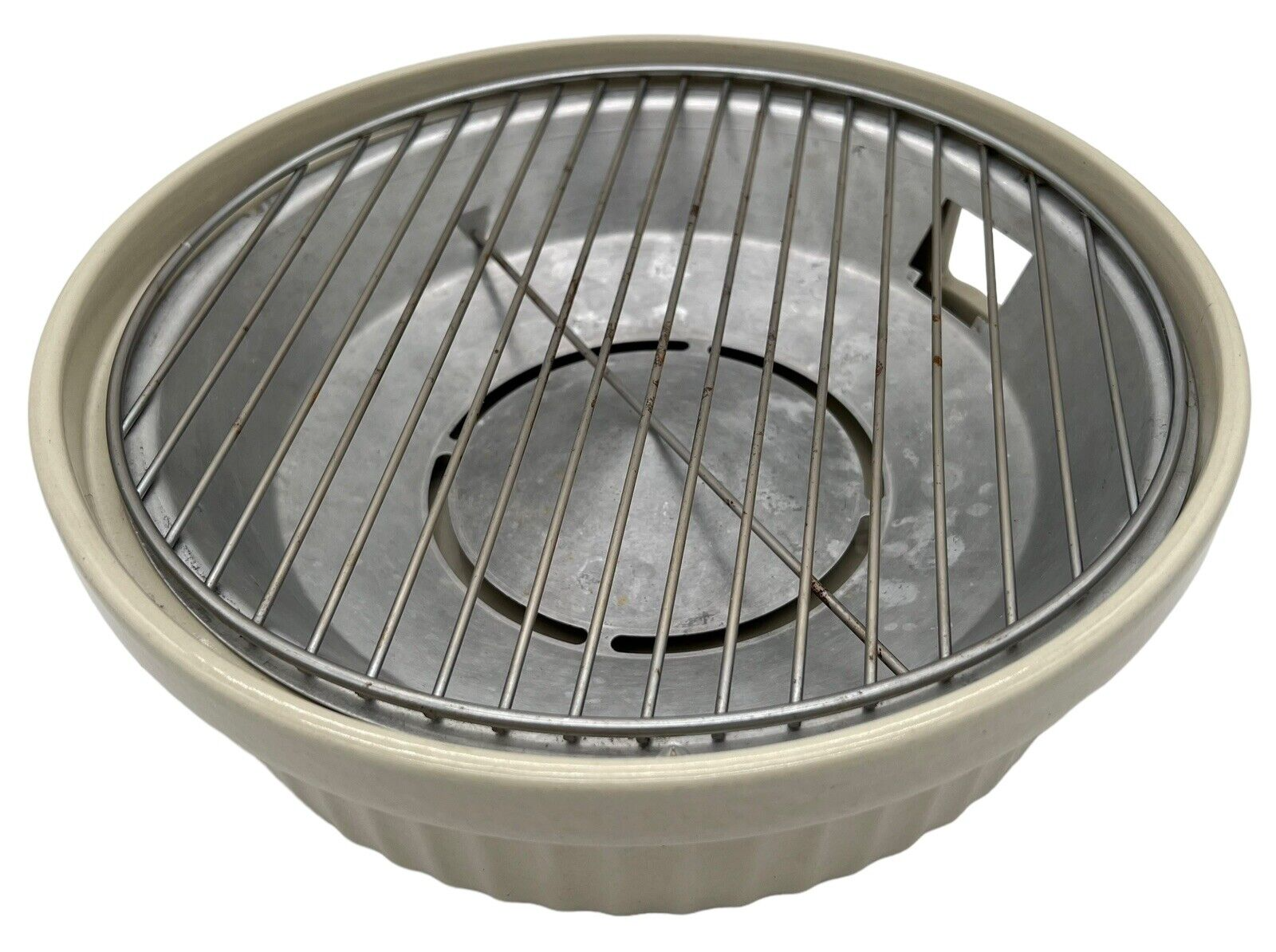 Primary image for Maverick Indoor Grill G40 Series Cool-Touch Stoneware White Ceramic BBQ WORKS