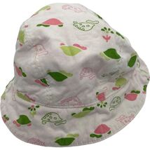 Gymboree Reversible Baby Girls Bucket Hat Turtle Print Embroidery 6-12 M... - $9.60