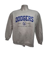 LA Los Angeles Dodgers Brooklyn NY Baseball Mens Gray Pullover Sweatshir... - £30.95 GBP