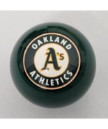 OAKLAND ATHLETICS A&#39;s GREEN TEAM BILLIARD GAME POOL TABLE CUE 8 BALL REP... - £23.91 GBP