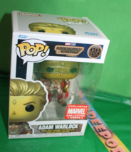 Marvel Collector Corps Exclusive Gold Adam Warlock Funko Pop Toy 1214 - £23.22 GBP