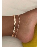 2 Piece Lot Sexy Gold Color Anklets - $18.52