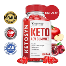 Ketosyn Keto ACV Gummies 1000MG Apple Cider Vinegar 60 Gummys - £31.15 GBP