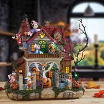 New Disney Halloween Haunted Party House with Lights &amp; Music, Whole Gang... - $2,208.34 MXN