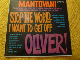 LONDAN OLIVER RECORD SALE Mantovani Stop The World Music Stereo Records - $277.32 MXN