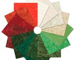 Jelly Roll Artisan Batik Prisma Dye Holiday Colorstory Roll-Up Precuts M... - £31.25 GBP