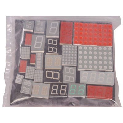 Jameco Valuepro Gb162 Grab Bag 7 Segment Dot Matrix And Bar Display - $36.99