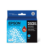 Epson T252XL220-S EPSON 252XL, CYAN INK CARTRIDGE, HIGH CAPACITY, WORRY-... - $1,442.49 MXN