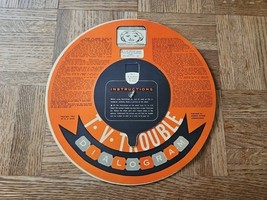 TV Trouble &quot;Dial-O-Gram&quot; Dialogram Wheel Anbern System Laboratories Vint... - $49.10 CAD