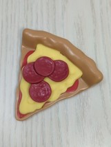 Fisher Price play fun with food stretchy cheese pepperoni pizza slice - £7.63 GBP