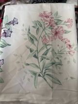 Lenox Butterfly Meadow Garden Floral Oblong Tablecloth 60x84 BNWOT - $32.39