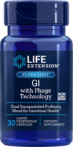 MAKE OFFER! 3 Pack Life Extension Florassist GI  Phage Technology 30 capsules image 1