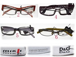 ARMANI DOLCE&amp; GABBANA ALAIN MIKLI Frame Man GF01 T0G - £39.40 GBP