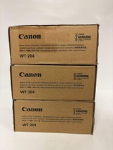 3 OEM Canon C7055,C7065,C7260,C7270,C7565 Waste Toner Container WT-204 - $89.00