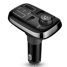 [Pack of 2] Car Wireless FM Transmitter Dual USB Charger Hand-Free Call MP3 P... - £43.98 GBP