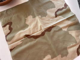 NWOT BANDANA DCU 3 COLOR DESERT STORM SUMMER LIGHTWEIGHT 100% Cotton 21X21 - $10.52