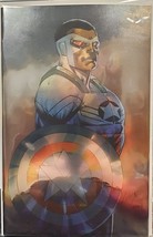 Captain America 1 Rob Liefeld Falcon Foil Virgin Variant 2023 NM - £23.73 GBP