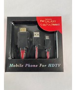 Mobile Phone For HDTV For Samsung Galaxy SIII S4 Note II - $9.46 CAD