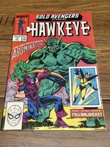 Solo Avengers Starring Hawkeye November 1988 Marvel Comics Comic Book - £8.63 GBP