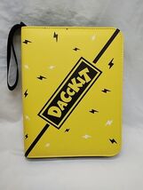 Dacckit Lightning Yellow 4 Page Pocket Trading Card Binder With (50) Pages - €15,26 EUR