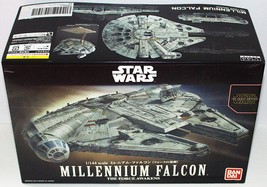 Star Wars The Force Awakens Millennium Falcon Model Kit 2015 Bandai NEW SEALED - £42.37 GBP