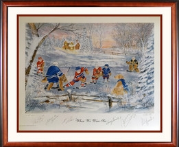 Ltd /30 Signed Kelly, Howell, Bower, Hull, Lafleur, Esposito - When We W... - $325.00