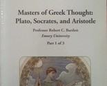The Great Courses: Masters of Greek Thought: Plato, Socrates, and Aristo... - $7.22