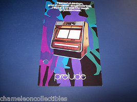 PRELUDE R-84 ROWE 1980 ORIG JUKEBOX PHONOGRAPH MINI PROMO SALES FLYER - £16.26 GBP