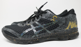 Asics Gel-Noosa Tri 11 Men&#39;s Running Trainers 1011A631 Sneakers Shoes Black Gold - £98.23 GBP