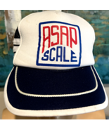 ASAP Scale mesh 3 stripe blue and white strapback truckers hat - youth - $29.45