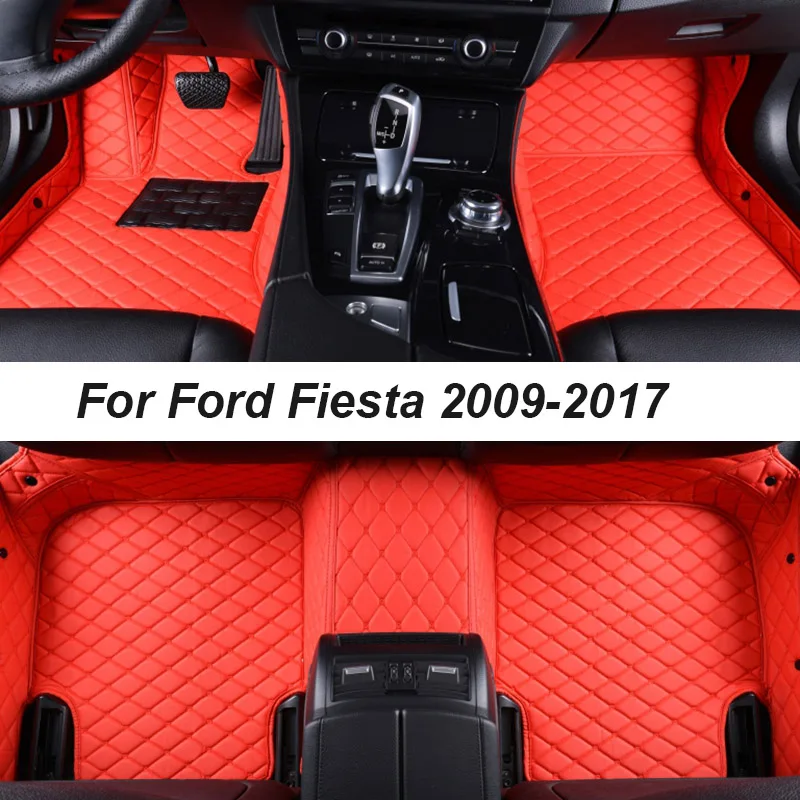 Car Floor Mats For Ford Fiesta 2009-2017 DropShipping Center Auto Interior - £90.20 GBP