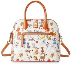 Disney Dogs Holiday Tails D&amp;B Satchel Purse - $346.45