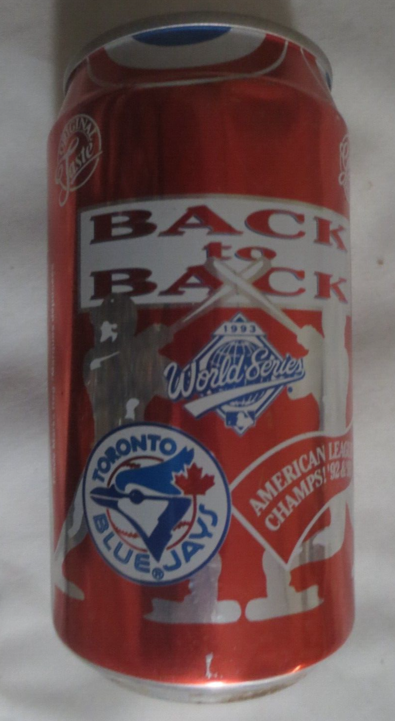 Primary image for Coca Cola Classique Toronto Blue Jays Back to Back Champs 92 & 93 Tab on Empty